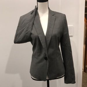 AnnTaylor Gray Blazer